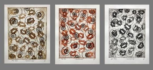 Etching 11″ x 14″ each